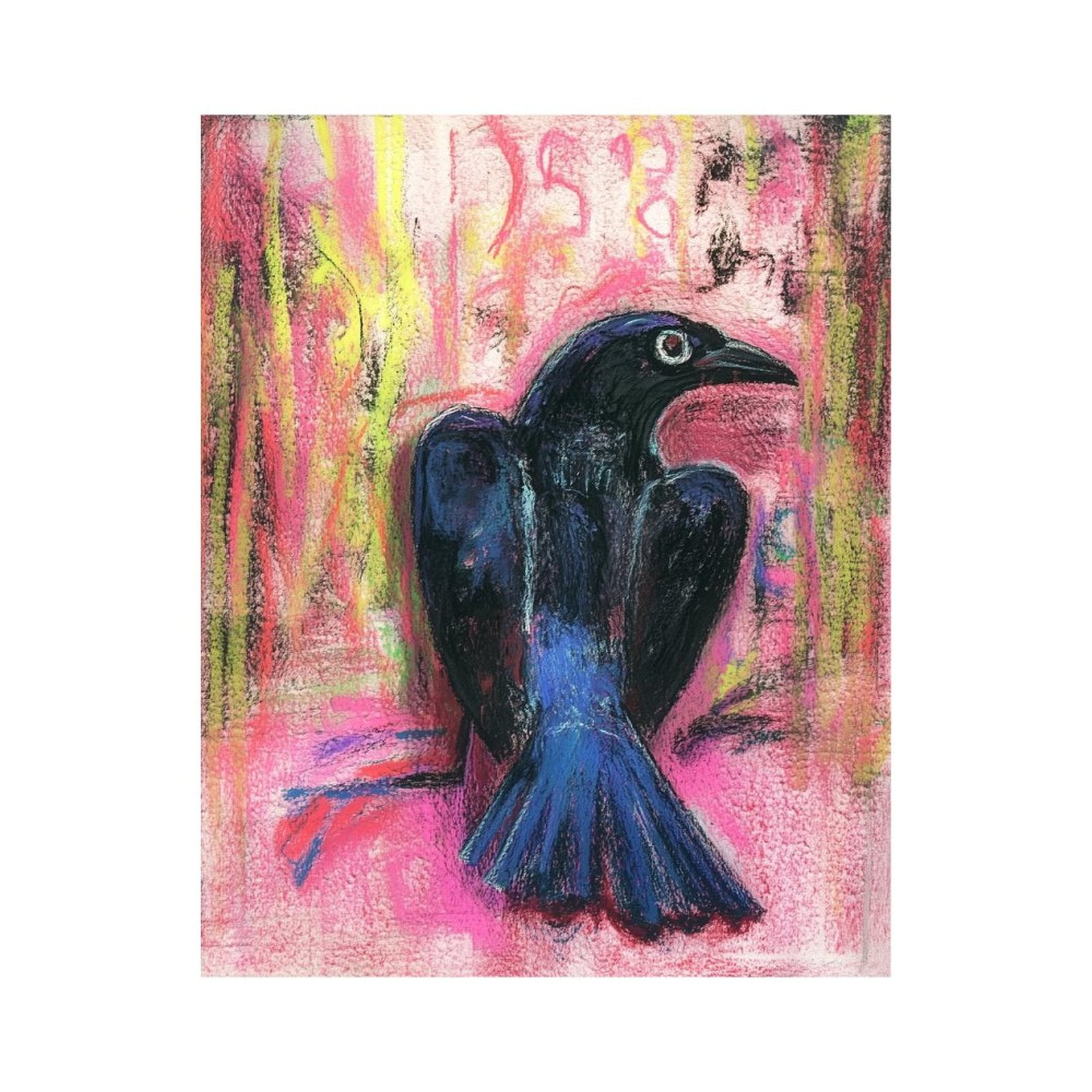 Paint By Numbers Kit for Adults Beginner - DIY Blue Bird Abstract Art Background Canvas Painting Kits for Adults, Frameless Paint By Number for Adults for Home Wall Decor 16x20 Inch