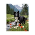 thumbnail image 1 of Paint By Numbers Kit for Adults Beginner - DIY Dog In Mountain Meadow Scene Canvas Painting Kits for Adults, Frameless Paint By Number for Adults for Home Wall Decor 16x20 Inch, 1 of 7