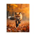 thumbnail image 1 of Paint By Numbers Kit for Adults Beginner - DIY Fox Autumn Leaves Forest Path Canvas Painting Kits for Adults, Frameless Paint By Number for Adults for Home Wall Decor 16x20 Inch, 1 of 7