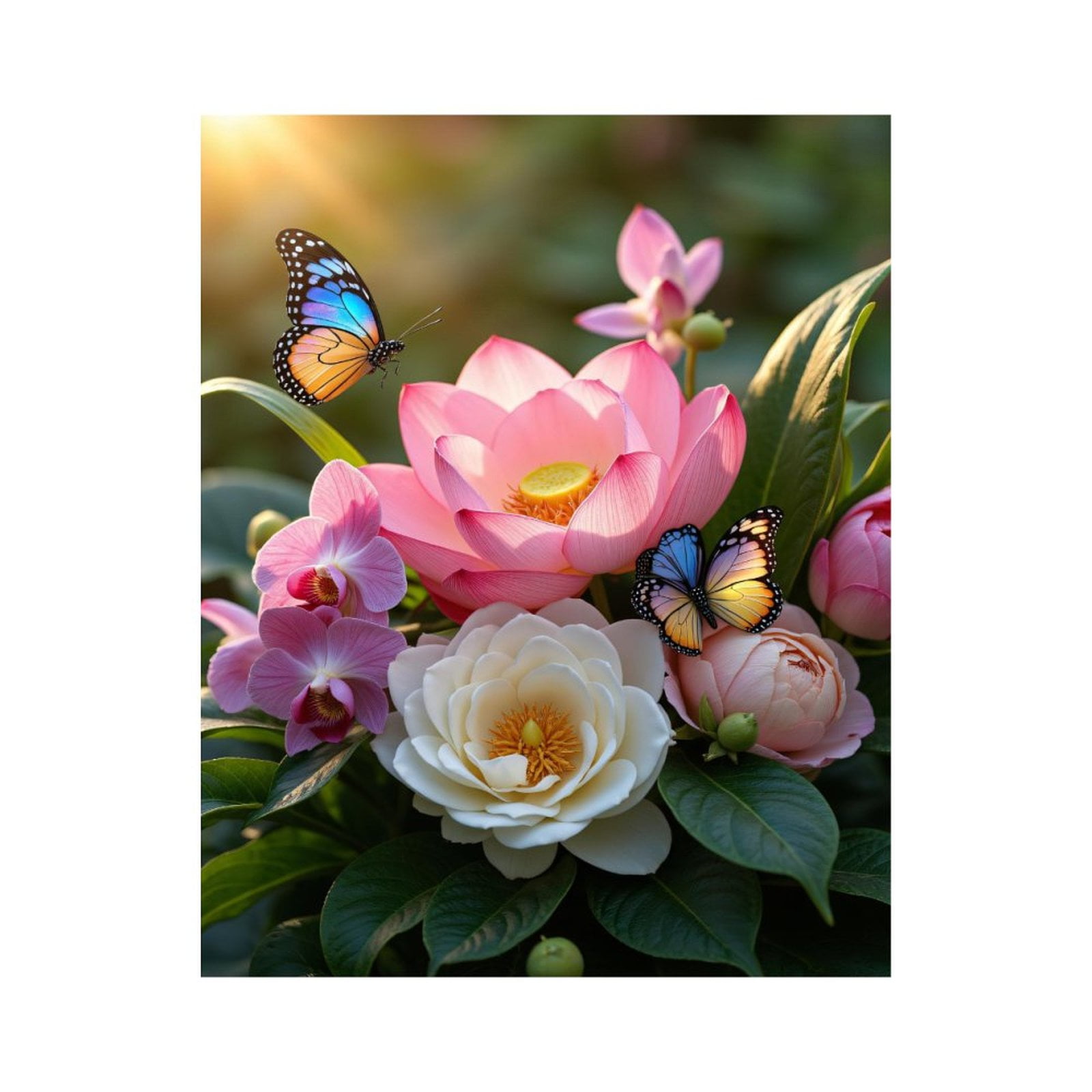 Paint By Numbers Kit for Adults Beginner - DIY Frameless Blooming ...