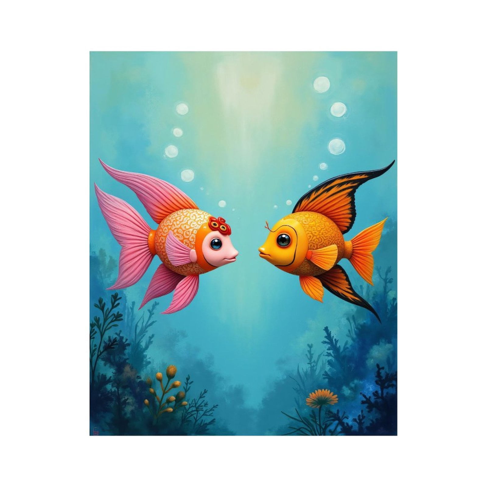 Big Fish | Paint By Numbers | Crafty By Numbers – Crafty By Numbers