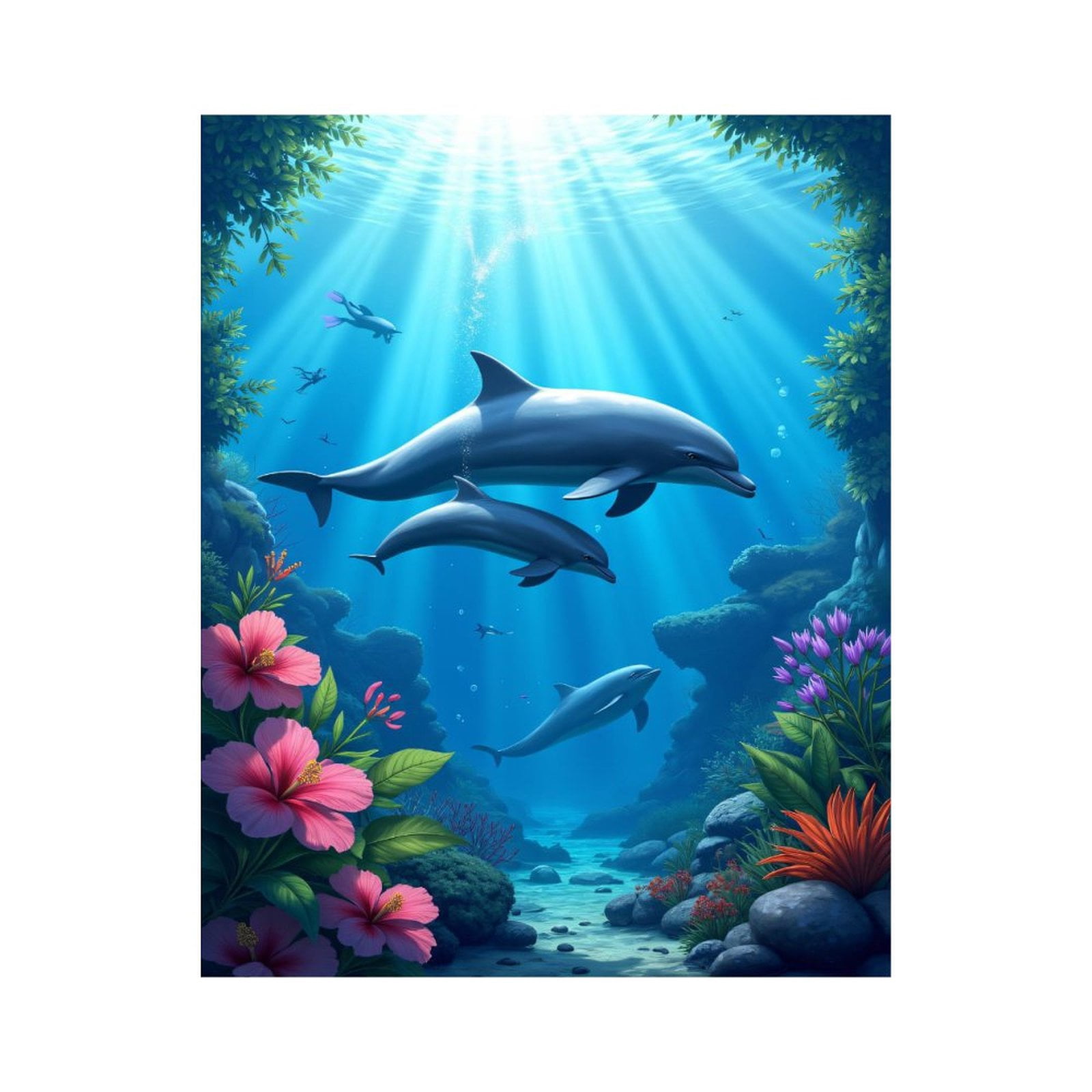 Paint By Numbers Kit for Adults Beginner DIY Ocean Serenity