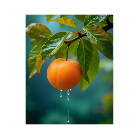 Paint By Numbers Kit for Adults Beginner - DIY Orange Fruit With Water Droplets Canvas Painting Kits for Adults, Frameless Paint By Number for Adults for Home Wall Decor 16x20 Inch