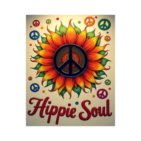 Paint By Numbers Kit for Adults Beginner - DIY Peace Sunflower Art Print Canvas Painting Kits for Adults, Frameless Paint By Number for Adults for Home Wall Decor 16x20 Inch