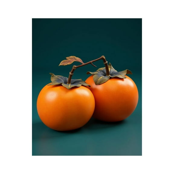 Paint By Numbers Kit for Adults Beginner - DIY Persimmon Pair Still Life Canvas Painting Kits for Adults, Frameless Paint By Number for Adults for Home Wall Decor 16x20 Inch