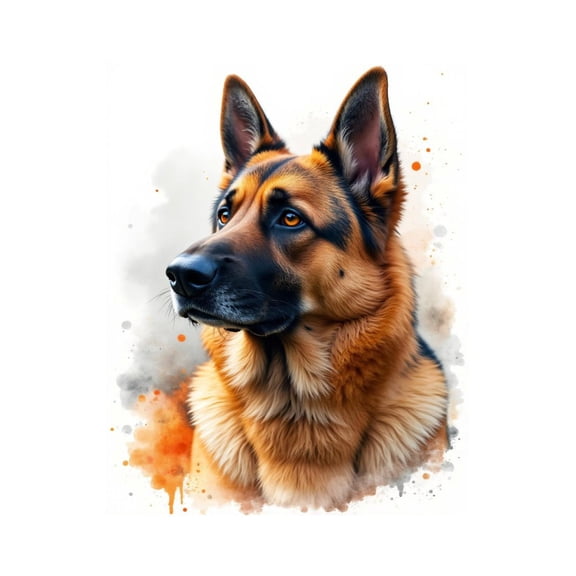 Paint By Numbers Kit for Adults Beginner - DIY Regal Dog Portrait Art Vibrant Canvas Painting Kits for Adults, Frameless Paint By Number for Adults for Home Wall Decor 16x20 Inch