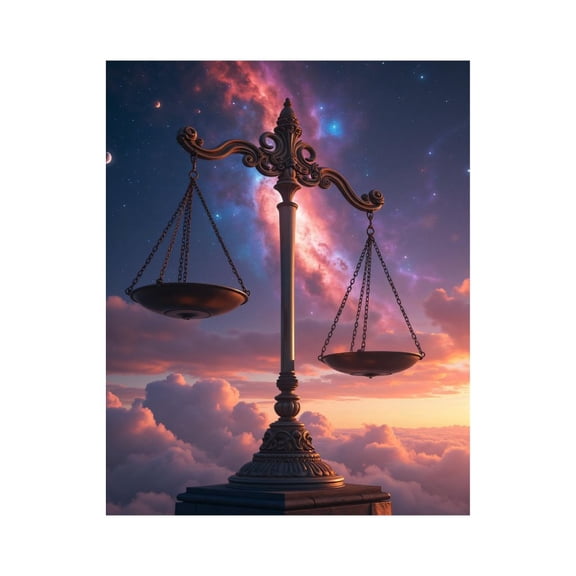 Paint By Numbers Kit for Adults Beginner - DIY Scales In Cosmic Sky Clouds Canvas Painting Kits for Adults, Frameless Paint By Number for Adults for Home Wall Decor 16x20 Inch