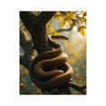thumbnail image 1 of Paint By Numbers Kit for Adults Beginner - DIY Snake Coiled On Tree Branch Canvas Painting Kits for Adults, Frameless Paint By Number for Adults for Home Wall Decor 16x20 Inch, 1 of 7