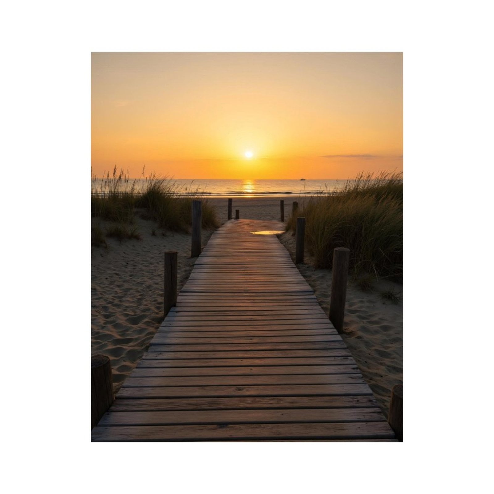 Paint By Numbers Kit for Adults Beginner - DIY Sunset Beach Wooden ...