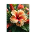 thumbnail image 1 of Paint By Numbers Kit for Adults Beginner - DIY Tropical Flower With Insects Canvas Painting Kits for Adults, Frameless Paint By Number for Adults for Home Wall Decor 16x20 Inch, 1 of 7