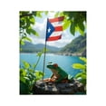 thumbnail image 1 of Paint By Numbers Kit for Adults Beginner - DIY Tropical Frog Nature Flag Scene Canvas Painting Kits for Adults, Frameless Paint By Number for Adults for Home Wall Decor 16x20 Inch, 1 of 7