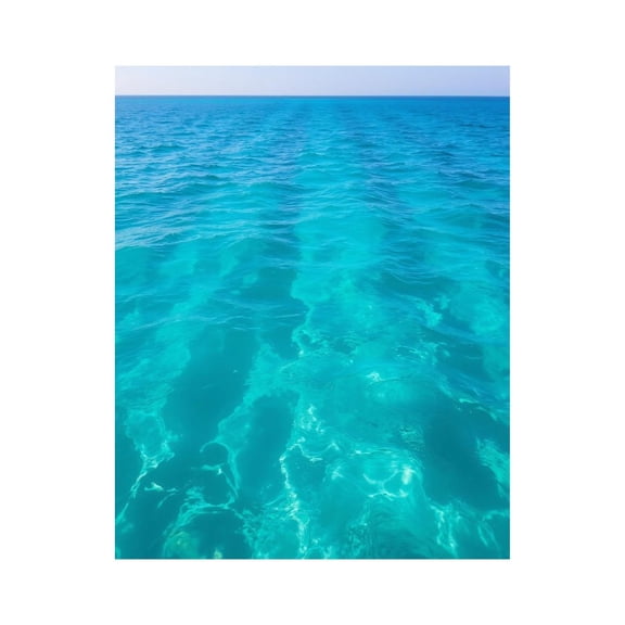 Paint By Numbers Kit for Adults Beginner - DIY Vibrant Turquoise Ocean Waves Canvas Painting Kits for Adults, Frameless Paint By Number for Adults for Home Wall Decor 16x20 Inch