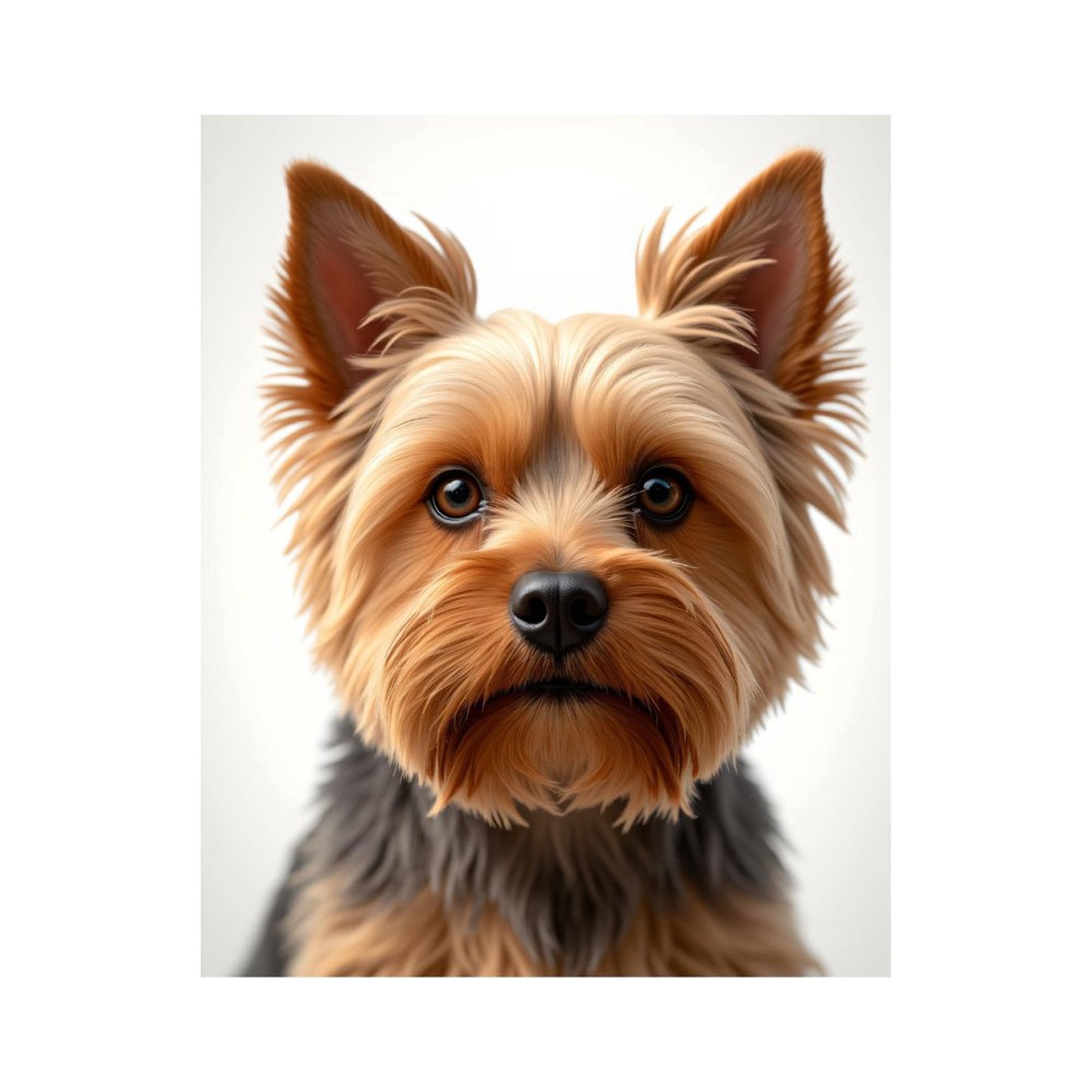 Paint By Numbers Kit for Adults Beginner - DIY Yorkshire Terrier Portrait Canvas Painting Kits for Adults, Frameless Paint By Number for Adults for Home Wall Decor 16x20 Inch