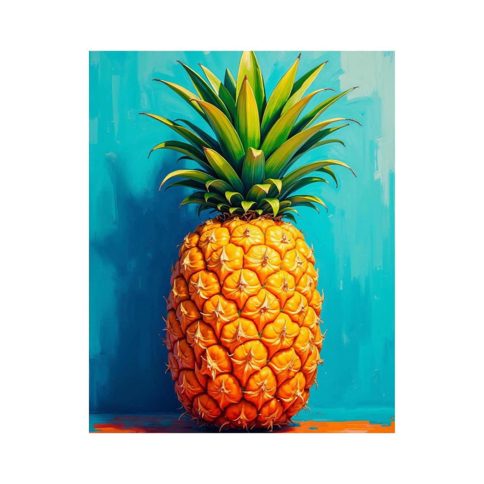 Paint By Numbers Kit for Adults Beginner - Juicy Tropical Fruit Art Print DIY Canvas Painting Kits for Adults, Frameless Paint By Number for Adults for Home Wall Decor 16x20 Inch