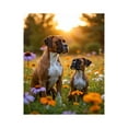 thumbnail image 1 of Paint by Numbers Kit for Adults, Boxer Dogs In Flower Field Sunset Paint by Numbers, Easy Paint by Numbers Kit for Adults Beginner, DIY Adult Paint by Number Kits on Canvas, 12x16in Home Decor, 1 of 7