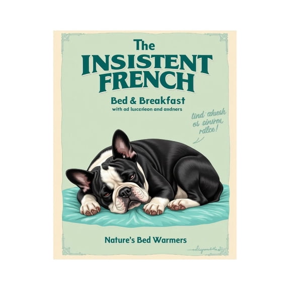 Paint by Numbers Kit for Adults, Calm Canine Bed Rest Advertisement Paint by Numbers, Easy Paint by Numbers Kit for Adults Beginner, DIY Adult Paint by Number Kits on Canvas, Home Decor 12x16in