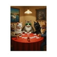 thumbnail image 1 of Paint by Numbers Kit for Adults, Cats Poker Party Art Round Table Paint by Numbers, Easy Paint by Numbers Kit for Adults Beginner, DIY Adult Paint by Number Kits on Canvas, Home Decor, 1 of 7