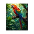 thumbnail image 1 of Paint by Numbers Kit for Adults, Colorful Bird Perched In Lush Jungle Paint by Numbers, Easy Paint by Numbers Kit for Adults Beginner, DIY Adult Paint by Number Kits on Canvas, Home Decor, 1 of 7