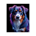 thumbnail image 1 of Paint by Numbers Kit for Adults, Colorful Dog Portrait Art Paint by Numbers, Easy Paint by Numbers Kit for Adults Beginner, DIY Adult Paint by Number Kits on Canvas, Home Decor 12x16in, 1 of 7