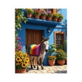 thumbnail image 1 of Paint by Numbers Kit for Adults, Colorful Donkey Garden Scene Paint by Numbers, Easy Paint by Numbers Kit for Adults Beginner, DIY Adult Paint by Number Kits on Canvas, Home Decor, 1 of 7