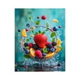 thumbnail image 1 of Paint by Numbers Kit for Adults, Colorful Fruit Splash Composition Paint by Numbers, Easy Paint by Numbers Kit for Adults Beginner, DIY Adult Paint by Number Kits on Canvas, 12x16in Home Decor, 1 of 7