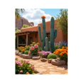 thumbnail image 1 of Paint by Numbers Kit for Adults, Desert Garden Bloom Pathway Paint by Numbers, Easy Paint by Numbers Kit for Adults Beginner, DIY Adult Paint by Number Kits on Canvas, Home Decor 12x16in, 1 of 7