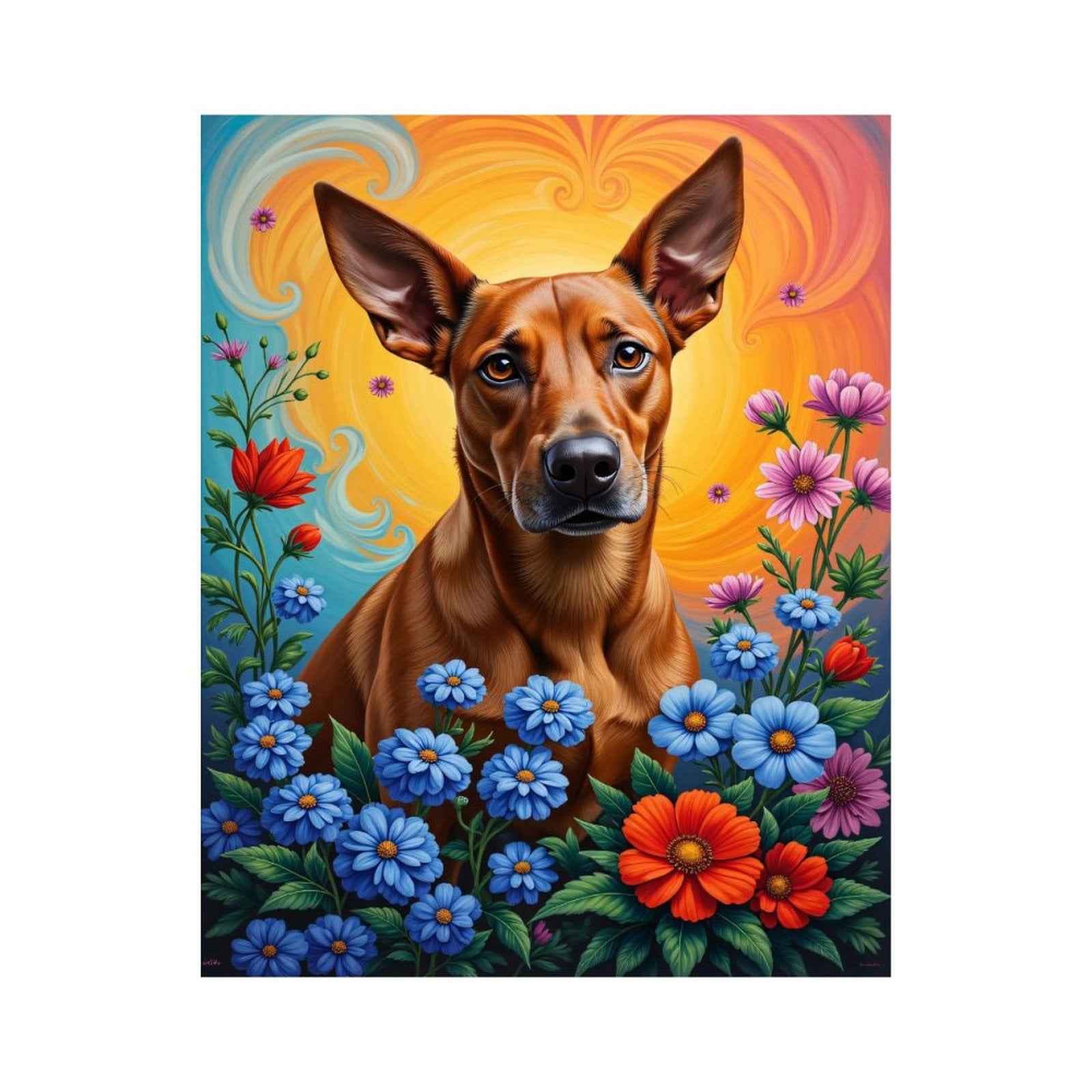 Paint By Numbers Kit For Kids Paint By Number DIY & Adults Beginner DIY Acrylic Painting Kits 16x20 Inch Christmas Gifts Dog Paint By Numbers For Teens