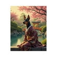 thumbnail image 1 of Paint by Numbers Kit for Adults, Dog In Kimono By Serene Lake Paint by Numbers, Easy Paint by Numbers Kit for Adults Beginner, DIY Adult Paint by Number Kits on Canvas, Home Decor 12x16in, 1 of 7