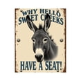 thumbnail image 1 of Paint by Numbers Kit for Adults, Donkey Humor Welcome Sign Paint by Numbers, Easy Paint by Numbers Kit for Adults Beginner, DIY Adult Paint by Number Kits on Canvas, Home Decor, 1 of 7