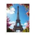 thumbnail image 1 of Paint by Numbers Kit for Adults, Eiffel Tower Spring Blossoms Paint by Numbers, Easy Paint by Numbers Kit for Adults Beginner, DIY Adult Paint by Number Kits on Canvas, Home Decor, 1 of 7