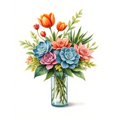 thumbnail image 1 of Paint by Numbers Kit for Adults, Elegant Floral Vase Arrangement Paint by Numbers, Easy Paint by Numbers Kit for Adults Beginner, DIY Adult Paint by Number Kits on Canvas, 12x16in Home Decor, 1 of 7