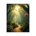 thumbnail image 1 of Paint by Numbers Kit for Adults, Forest Path Sunlight Roses Paint by Numbers, Easy Paint by Numbers Kit for Adults Beginner, DIY Adult Paint by Number Kits on Canvas, Home Decor, 1 of 7