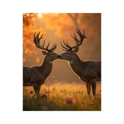 Paint by Numbers Kit for Adults, Gentle Deer Autumn Glow Paint by Numbers, Easy Paint by Numbers Kit for Adults Beginner, DIY Adult Paint by Number Kits on Canvas, Home Decor