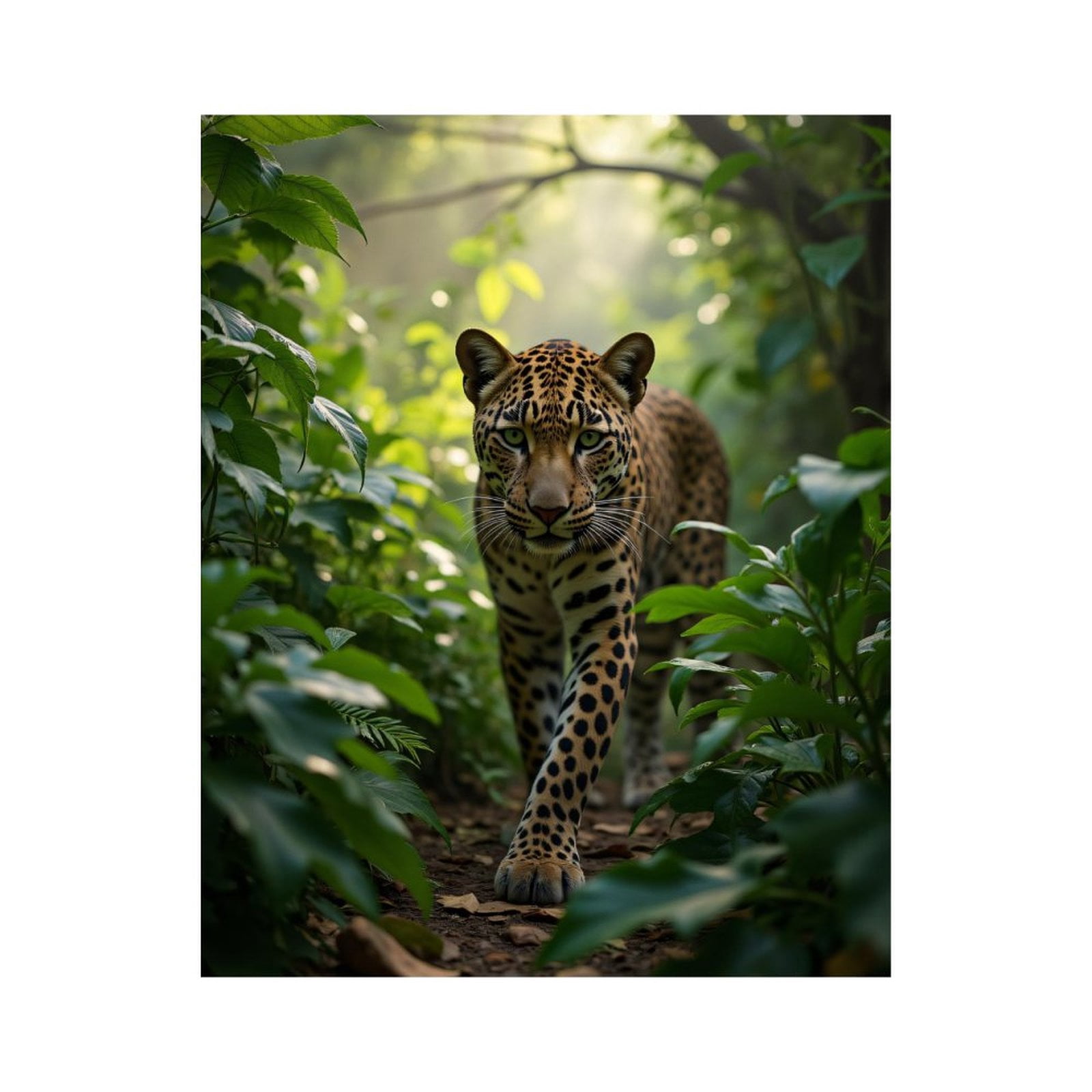 Paint by Numbers Kit for Adults, Jungle Stride Wild Cat Majesty Paint by Numbers, Easy Paint by Numbers Kit for Adults Beginner, DIY Adult Paint by Number Kits on Canvas, Home Decor