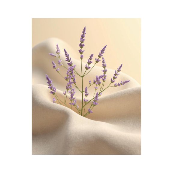 Paint by Numbers Kit for Adults, Lavender Blooms On Beige Fabric Paint by Numbers, Easy Paint by Numbers Kit for Adults Beginner, DIY Adult Paint by Number Kits on Canvas, Home Decor