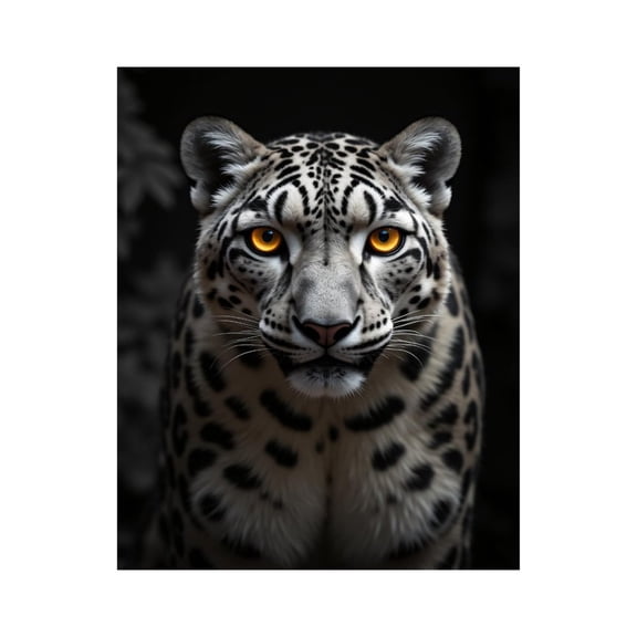 Paint by Numbers Kit for Adults, Leopard Staring Intense Eyes Paint by Numbers, Easy Paint by Numbers Kit for Adults Beginner, DIY Adult Paint by Number Kits on Canvas, Home Decor