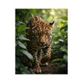 thumbnail image 1 of Paint by Numbers Kit for Adults, Leopard Stealth Jungle Foliage Alert Paint by Numbers, Easy Paint by Numbers Kit for Adults Beginner, DIY Adult Paint by Number Kits on Canvas, 12x16in Home Decor, 1 of 7