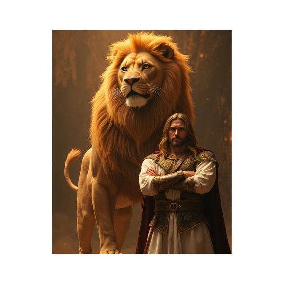 Paint by Numbers Kit for Adults, Lion Warrior Fantasy Portrait Paint by Numbers, Easy Paint by Numbers Kit for Adults Beginner, DIY Adult Paint by Number Kits on Canvas, 12x16in Home Decor