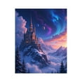 thumbnail image 1 of Paint by Numbers Kit for Adults, Majestic Castle Aurora Night Sky Paint by Numbers, Easy Paint by Numbers Kit for Adults Beginner, DIY Adult Paint by Number Kits on Canvas, Home Decor, 1 of 7
