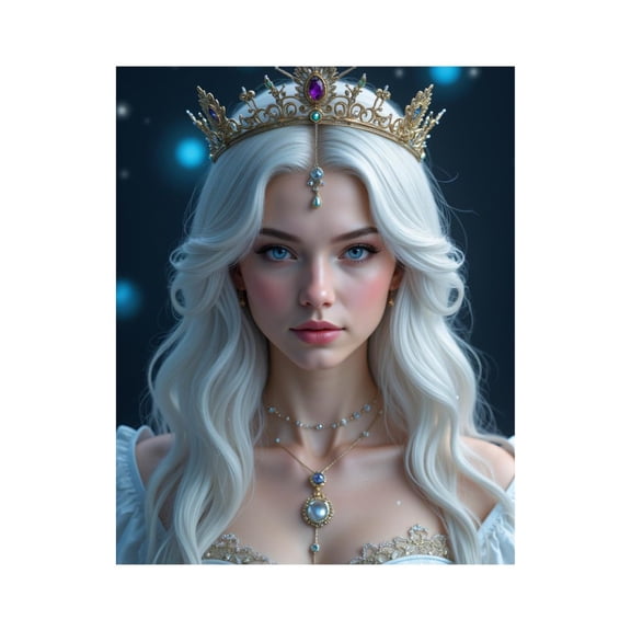 Paint by Numbers Kit for Adults, Majestic Queen Portrait Fantasy Paint by Numbers, Easy Paint by Numbers Kit for Adults Beginner, DIY Adult Paint by Number Kits on Canvas, Home Decor