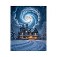 thumbnail image 1 of Paint by Numbers Kit for Adults, Moonlit Winter Fantasy Mansion Paint by Numbers, Easy Paint by Numbers Kit for Adults Beginner, DIY Adult Paint by Number Kits on Canvas, Home Decor, 1 of 7