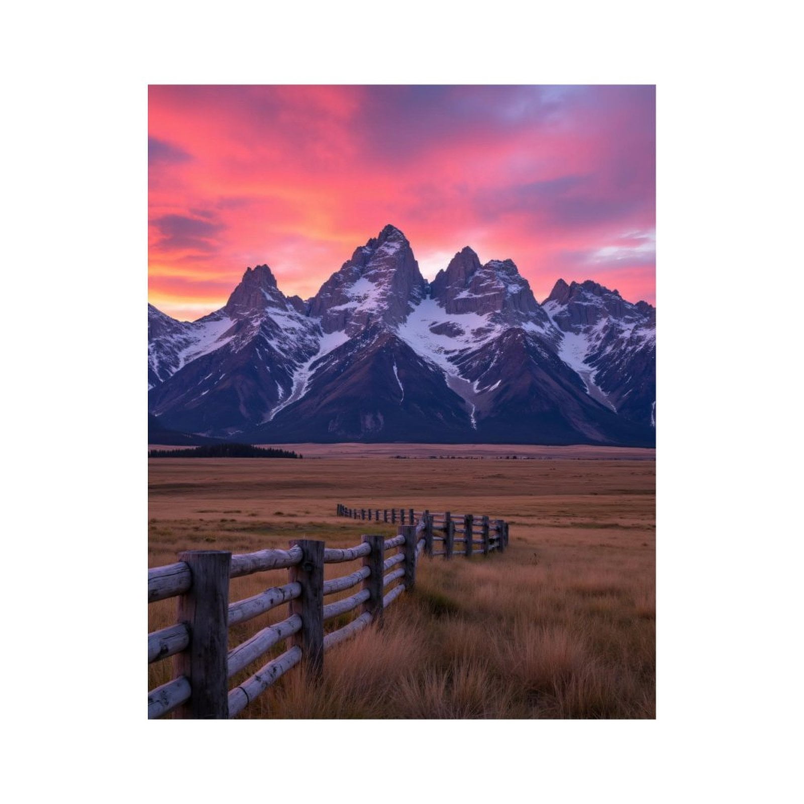 Paint by Numbers Kit for Adults, Mountain Sunset Scenic View Paint by Numbers, Easy Paint by Numbers Kit for Adults Beginner, DIY Adult Paint by Number Kits on Canvas, Home Decor
