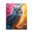 thumbnail image 1 of Paint by Numbers Kit for Adults, Mystical Owl Vibrant Colors Art Paint by Numbers, Easy Paint by Numbers Kit for Adults Beginner, DIY Adult Paint by Number Kits on Canvas, Home Decor, 1 of 7
