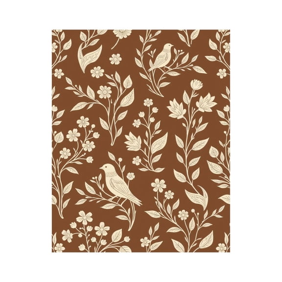 Paint by Numbers Kit for Adults, Nature Floral Bird Pattern Design Paint by Numbers, Easy Paint by Numbers Kit for Adults Beginner, DIY Adult Paint by Number Kits on Canvas, 12x16in Home Decor