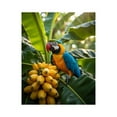 thumbnail image 1 of Paint by Numbers Kit for Adults, Parrot Banana Jungle Scene Paint by Numbers, Easy Paint by Numbers Kit for Adults Beginner, DIY Adult Paint by Number Kits on Canvas, Home Decor, 1 of 7