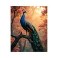 thumbnail image 1 of Paint by Numbers Kit for Adults, Peacock Perched Autumn Leaves Elegant Paint by Numbers, Easy Paint by Numbers Kit for Adults Beginner, DIY Adult Paint by Number Kits on Canvas, Home Decor, 1 of 7