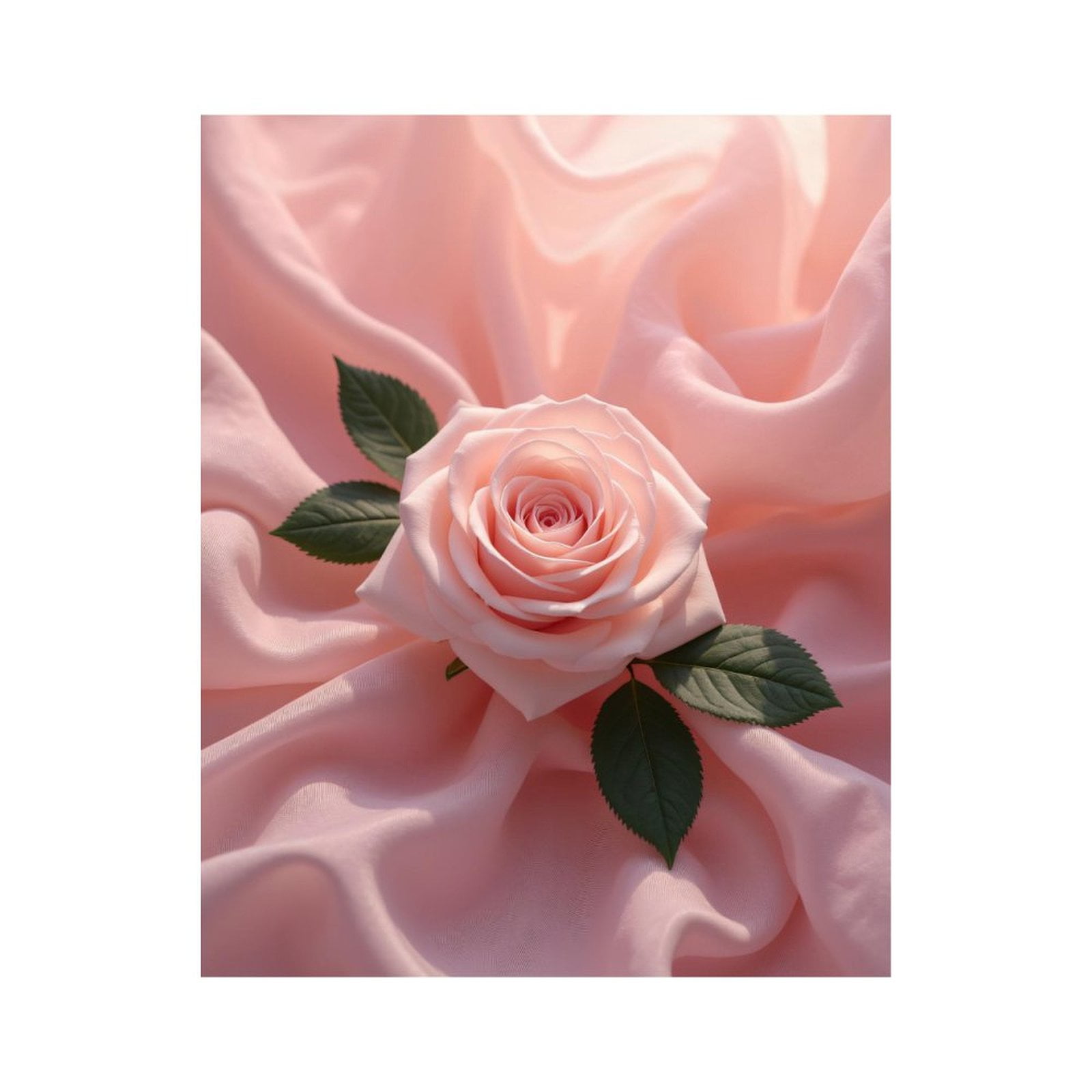 Paint by Numbers Kit for Adults, Pink Rose On Satin Fabric Paint by Numbers, Easy Paint by Numbers Kit for Adults Beginner, DIY Adult Paint by Number Kits on Canvas, Home Decor