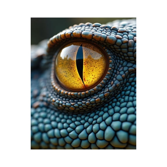 Paint by Numbers Kit for Adults, Reptile Eye Closeup Texture Scales Paint by Numbers, Easy Paint by Numbers Kit for Adults Beginner, DIY Adult Paint by Number Kits on Canvas, Home Decor