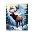 thumbnail image 1 of Paint by Numbers Kit for Adults, Rocky Mountain Majestic Deer Paint by Numbers, Easy Paint by Numbers Kit for Adults Beginner, DIY Adult Paint by Number Kits on Canvas, Home Decor, 1 of 7