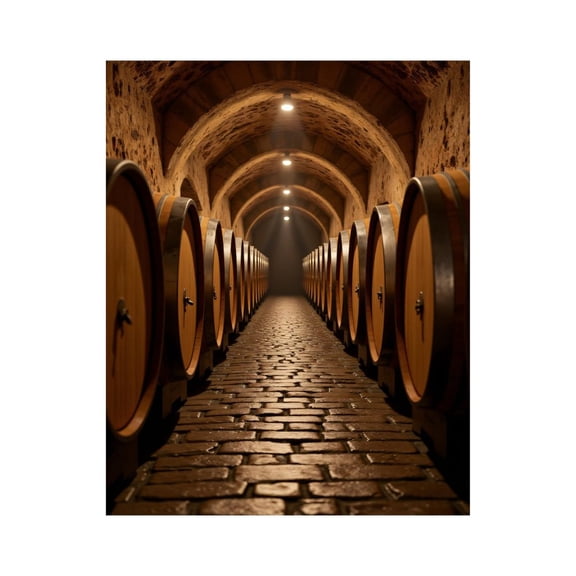 Paint by Numbers Kit for Adults, Rustic Wine Barrel Cellar Paint by Numbers, Easy Paint by Numbers Kit for Adults Beginner, DIY Adult Paint by Number Kits on Canvas, Home Decor